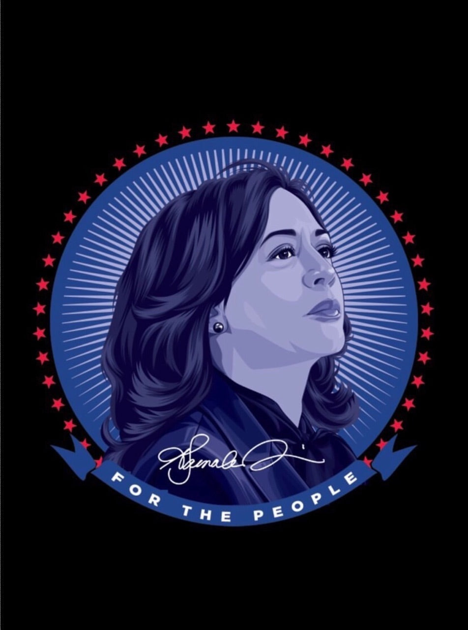 Kamala Harris T-shirt Red White Blue 🔥 🔥
